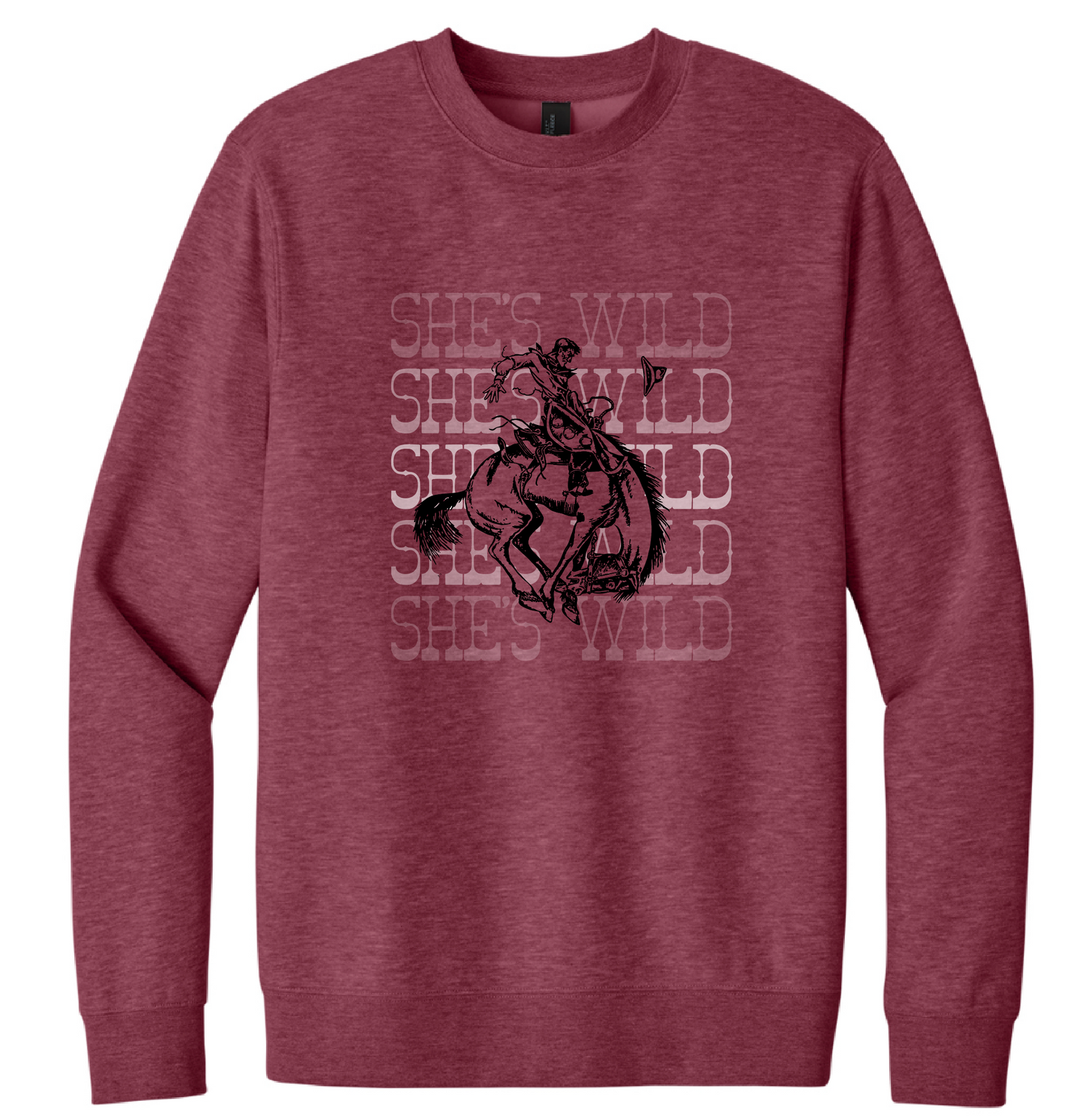 Stacked Ombré Champions Crewneck