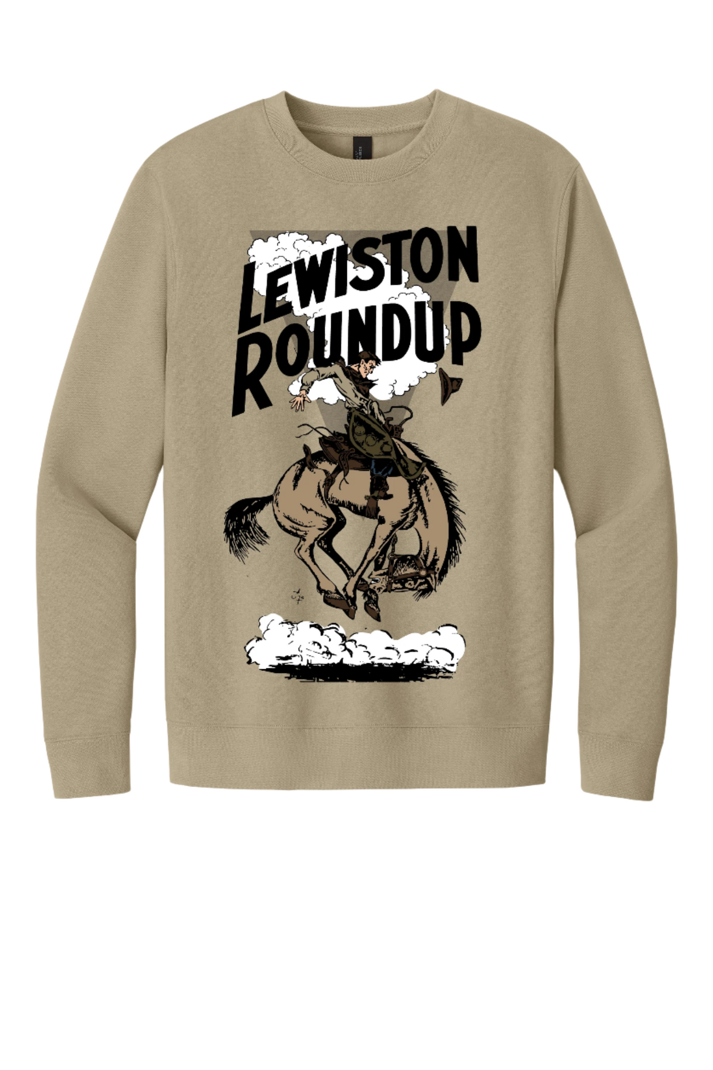 Roundup Poster Crewneck Sweatshirts