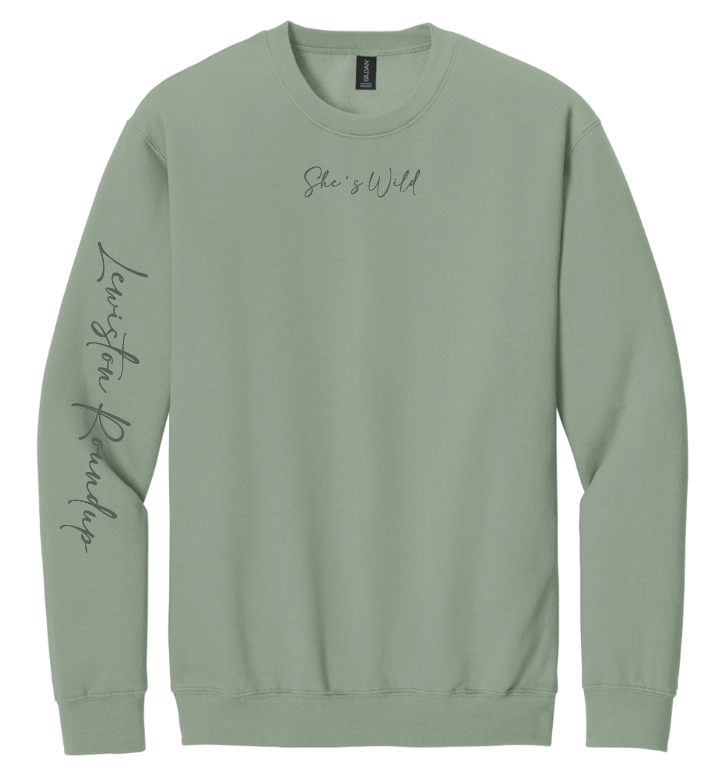 She’s Wild Embroidered Crewneck