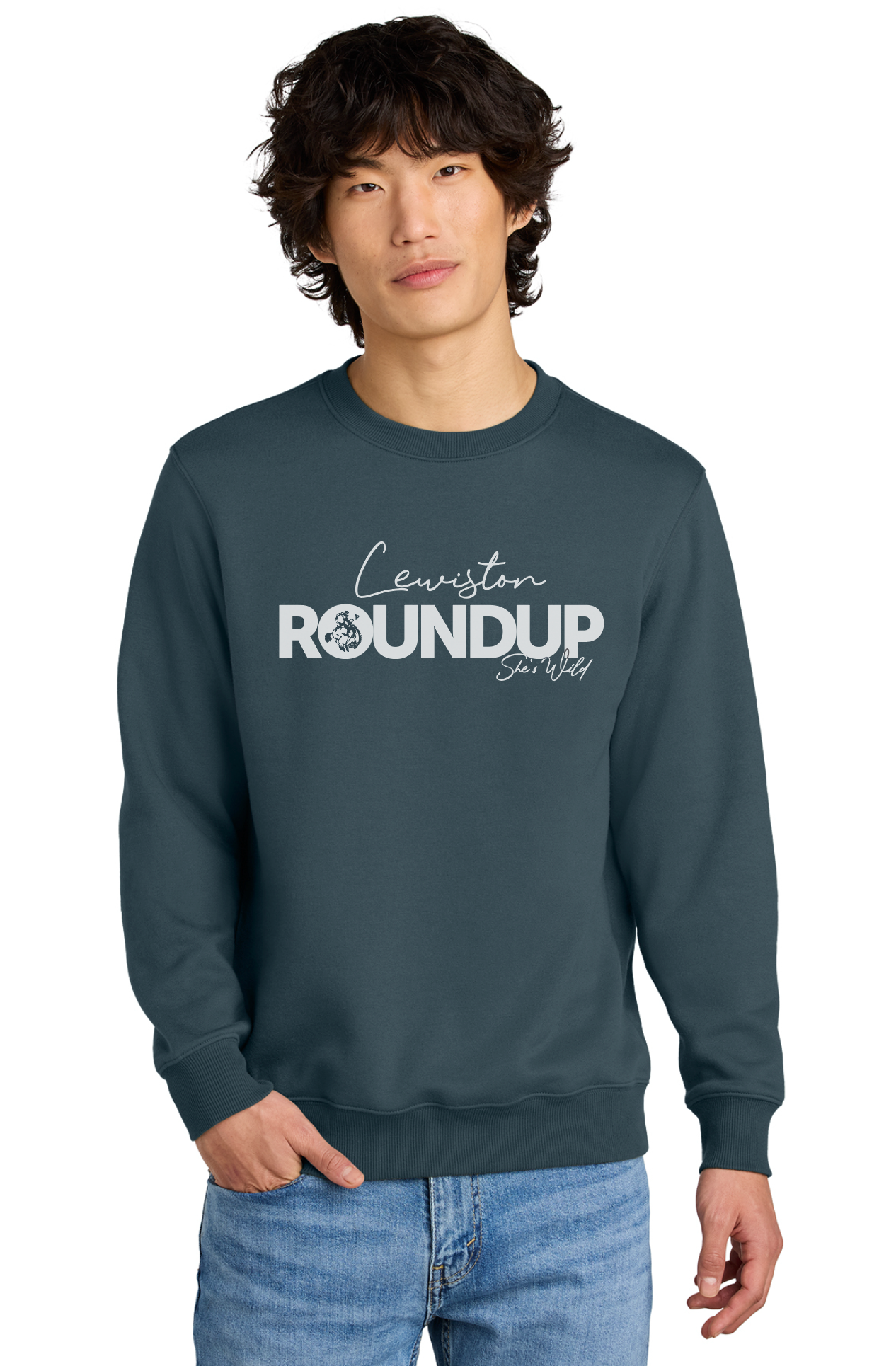 Lewiston Roundup Basic Crewneck