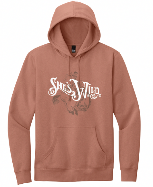 She's Wild Tone-on-Tone Hoodie