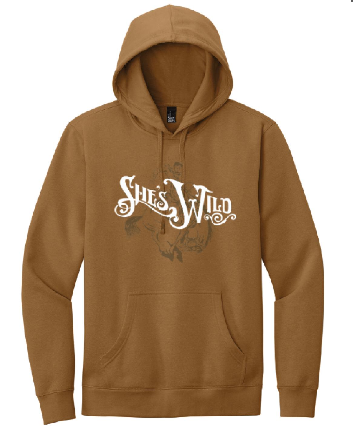 She's Wild Tone-on-Tone Hoodie