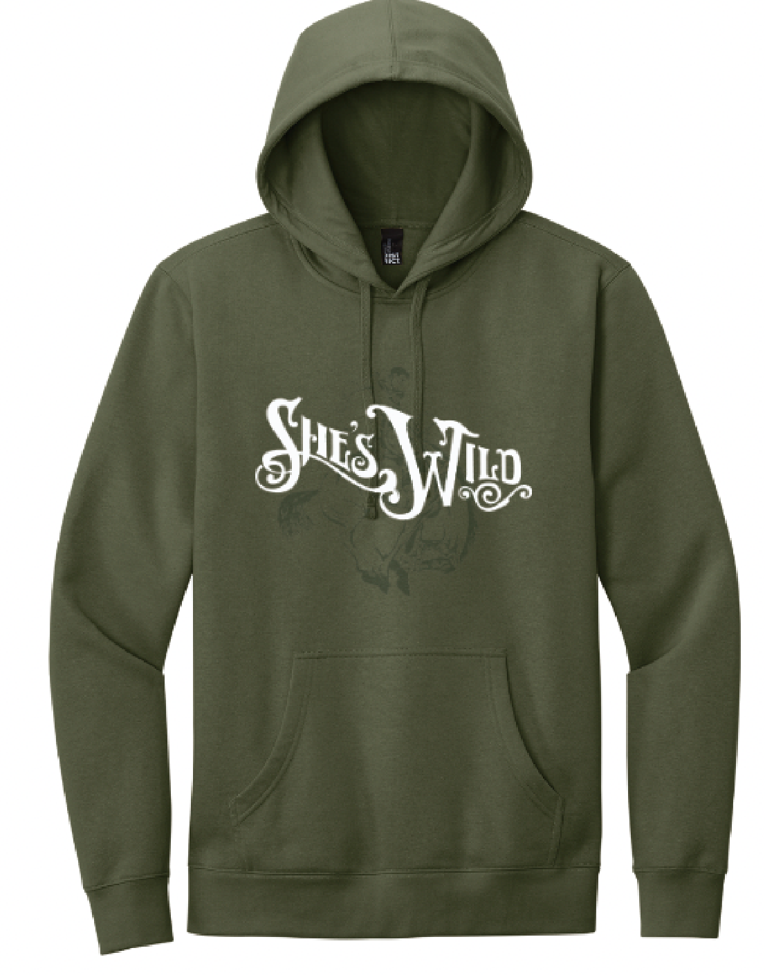She's Wild Tone-on-Tone Hoodie