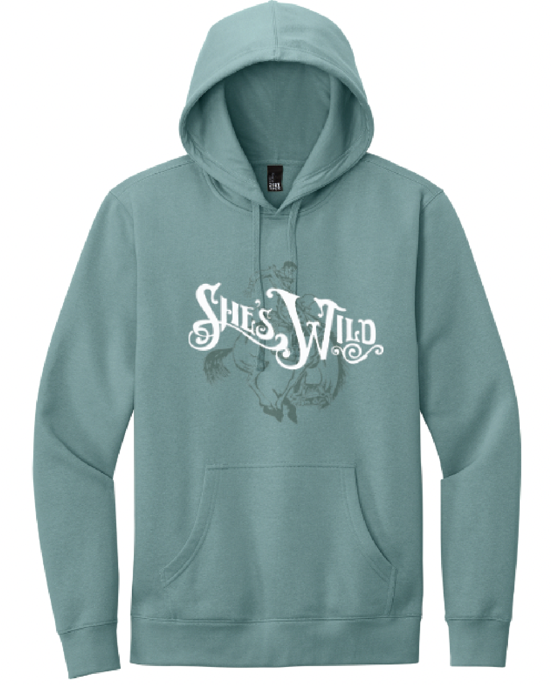 She's Wild Tone-on-Tone Hoodie