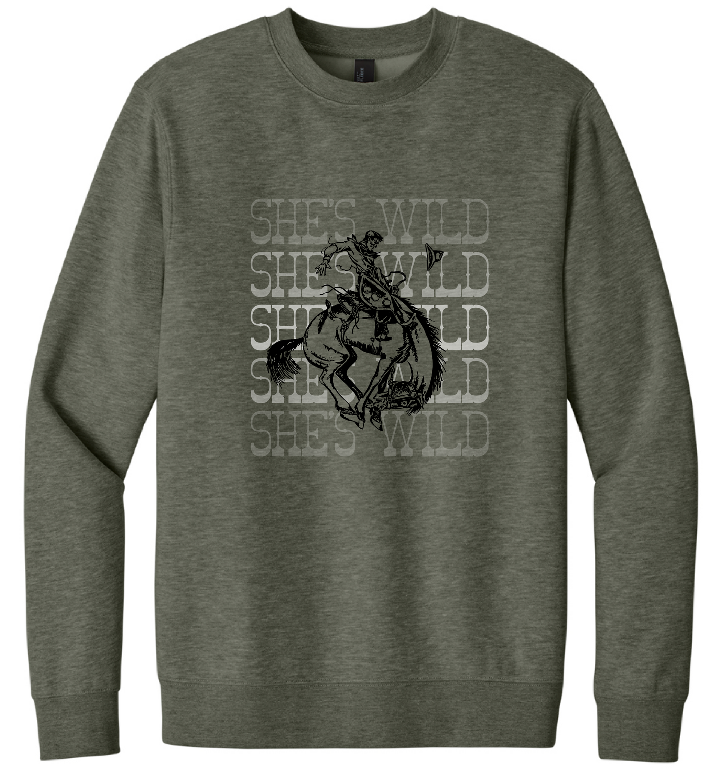 Stacked Ombré  Champions Crewneck